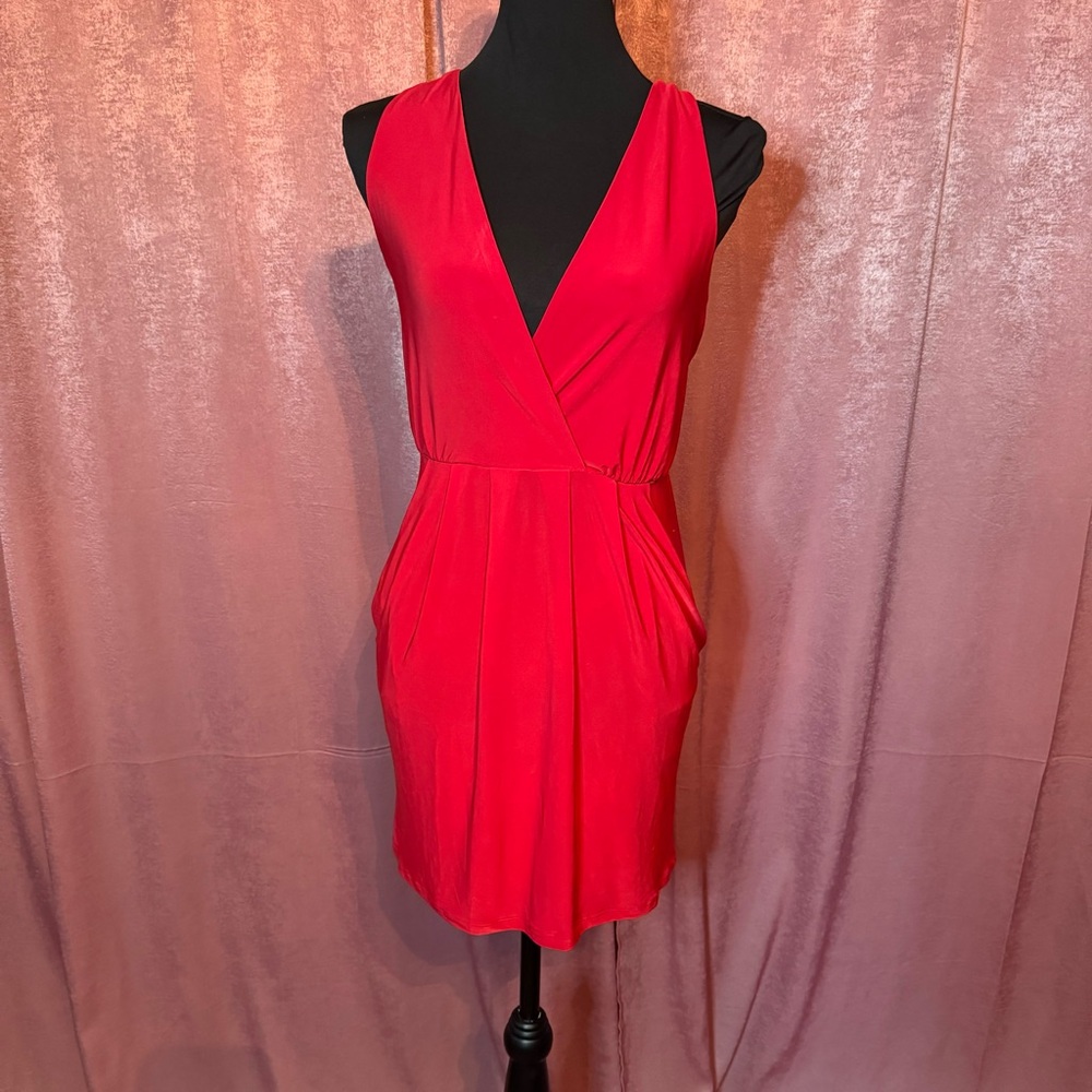 Red mini dress by Black Koi SZ Small.